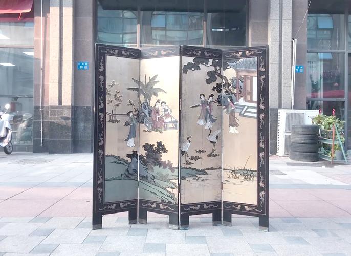 岭南金漆木雕 描金漆绘精品展 深圳博物馆_木雕清明上河图