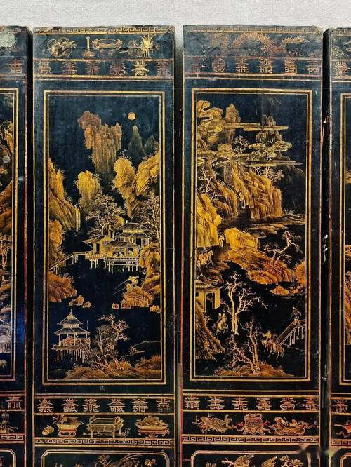 木雕清明上河图_岭南金漆木雕 描金漆绘精品展 深圳博物馆