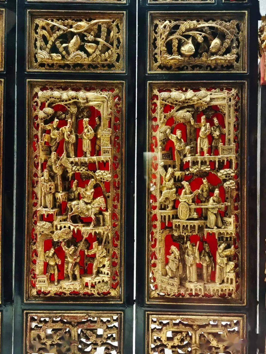 木雕清明上河图_岭南金漆木雕 描金漆绘精品展 深圳博物馆