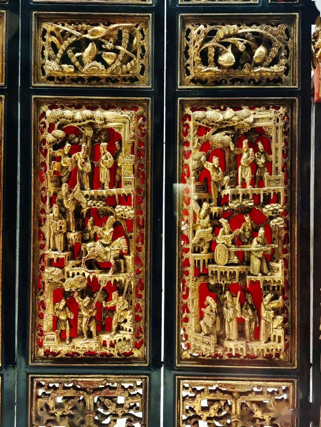 木雕清明上河图_岭南金漆木雕 描金漆绘精品展 深圳博物馆