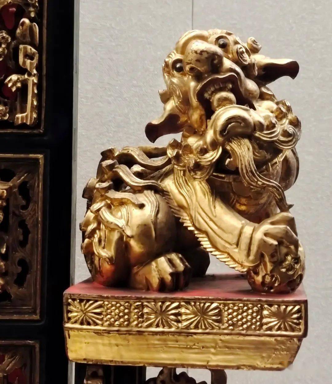 木雕清明上河图_岭南金漆木雕 描金漆绘精品展 深圳博物馆