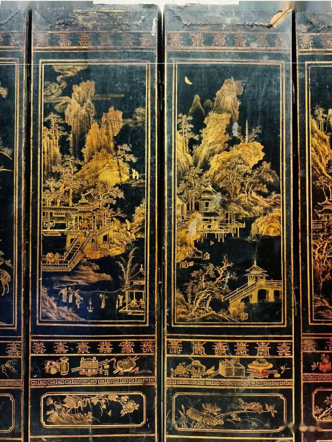 木雕清明上河图_岭南金漆木雕 描金漆绘精品展 深圳博物馆