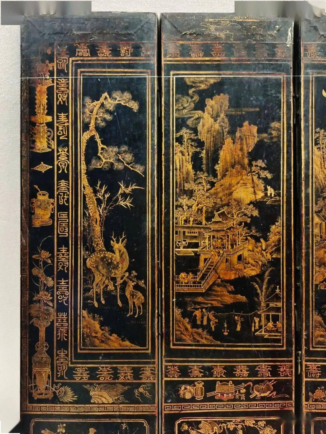 木雕清明上河图_岭南金漆木雕 描金漆绘精品展 深圳博物馆