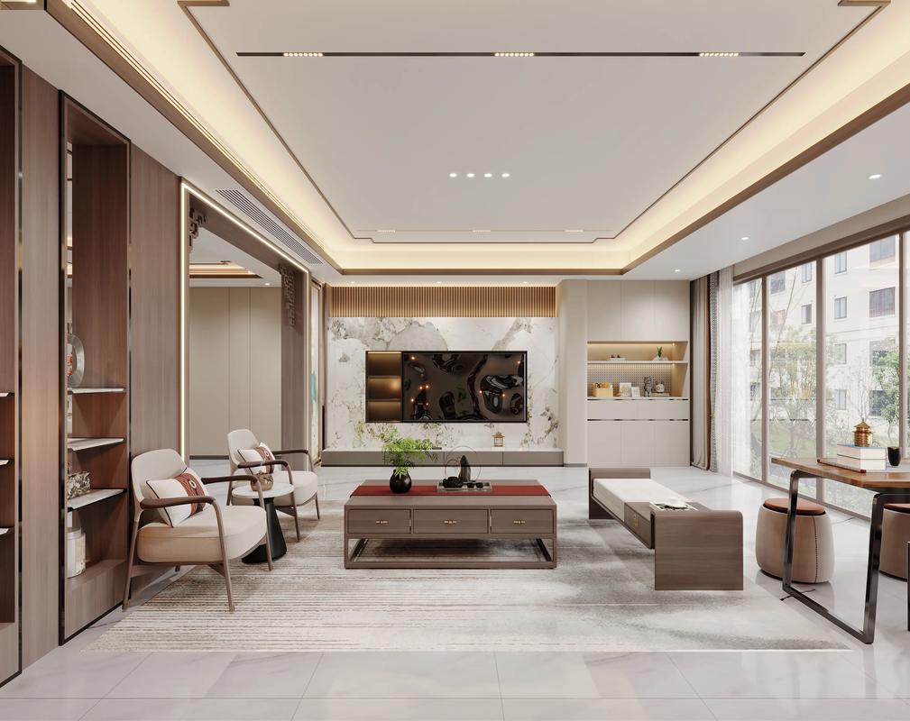 中式风格装修效果图_厦门千达成装饰设计工程有限公司优势_厦门中式风格装修公司测评