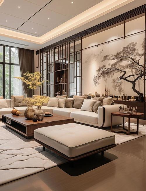 新中式装修设计_中式风格装修效果图_中山新中式家居案例