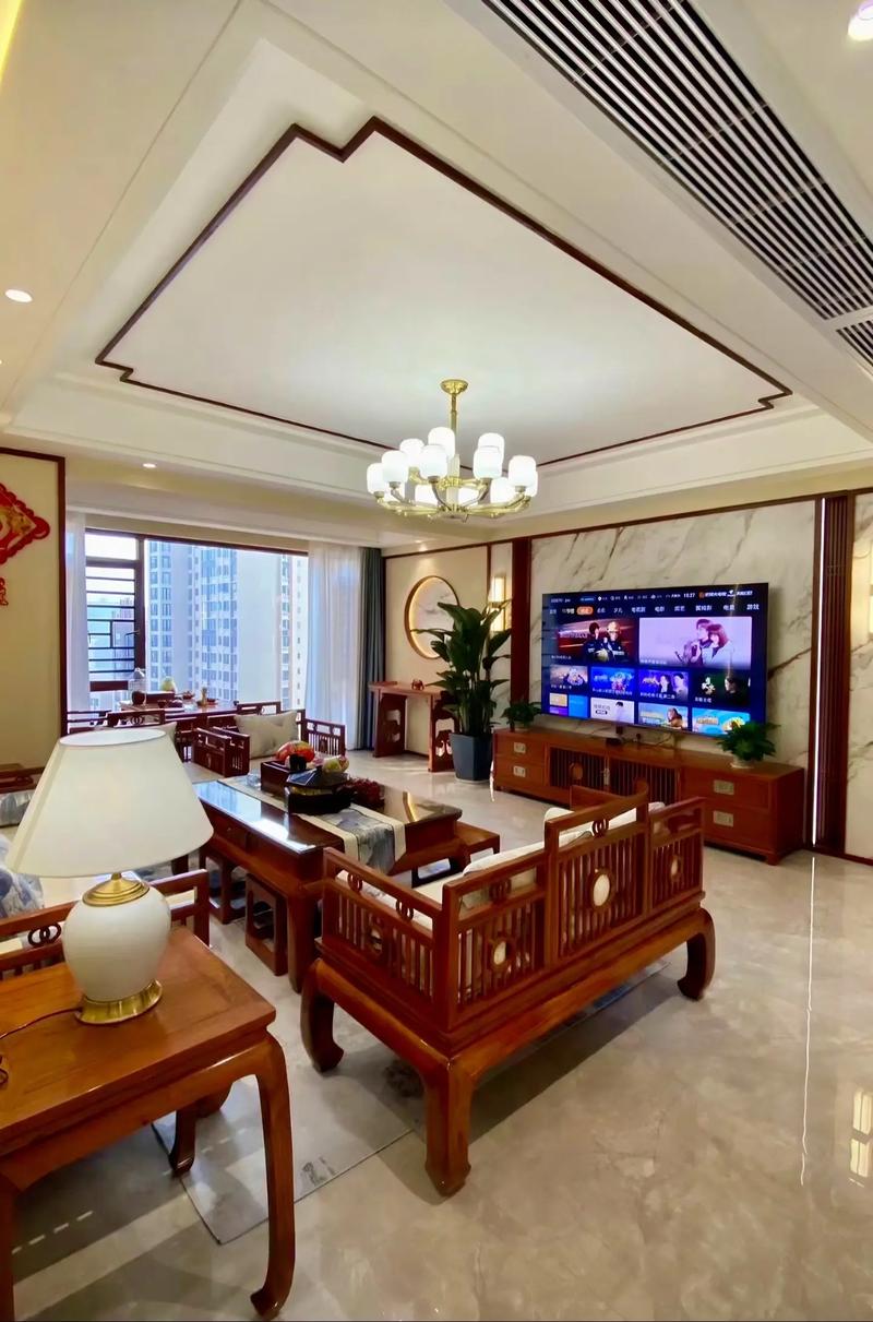 新中式装修设计_中式风格装修效果图_中山新中式家居案例