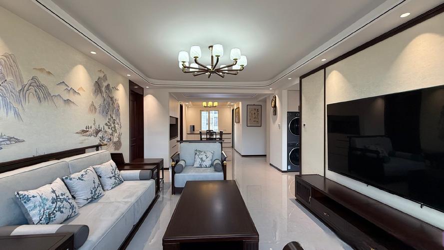 中山新中式家居案例_新中式装修设计_中式风格装修效果图