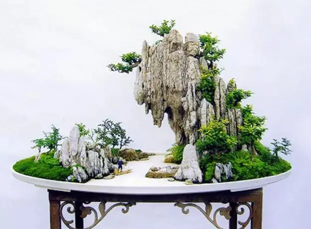 软石硬石加工区别_初学雕刻用什么材料_山水盆景雕琢山石技法