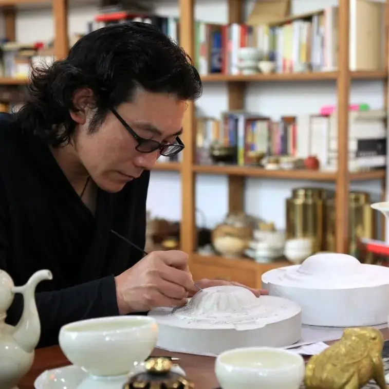 雕刻之乡曲阳_定瓷艺术_曲阳石雕