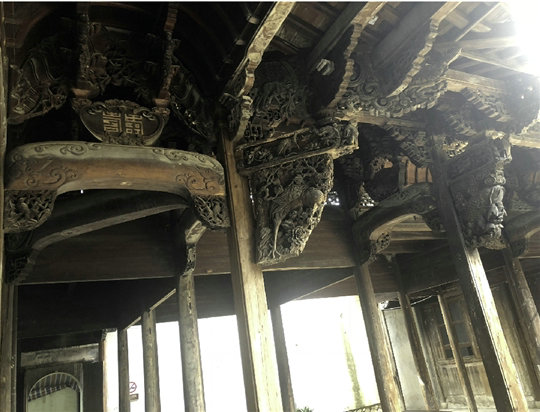 松阳黄家大院东阳木雕_东阳木雕大部分雕什么_集成堂碑记东阳木雕艺术