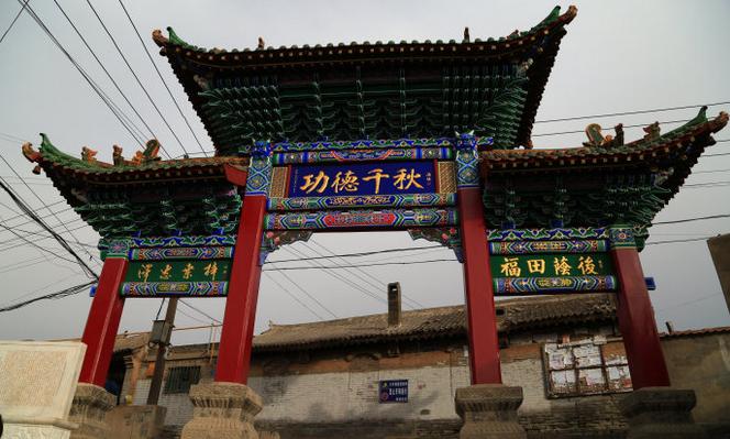 木牌坊图_牌楼的历史起源_牌楼与牌坊的区别