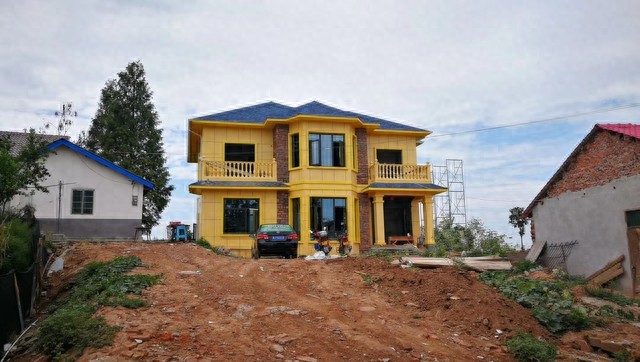 农村盖房_农村别墅大门_新中式四合院PLUS户型