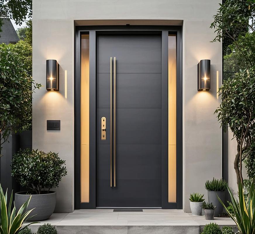 新中式四合院PLUS户型_农村别墅大门_农村盖房