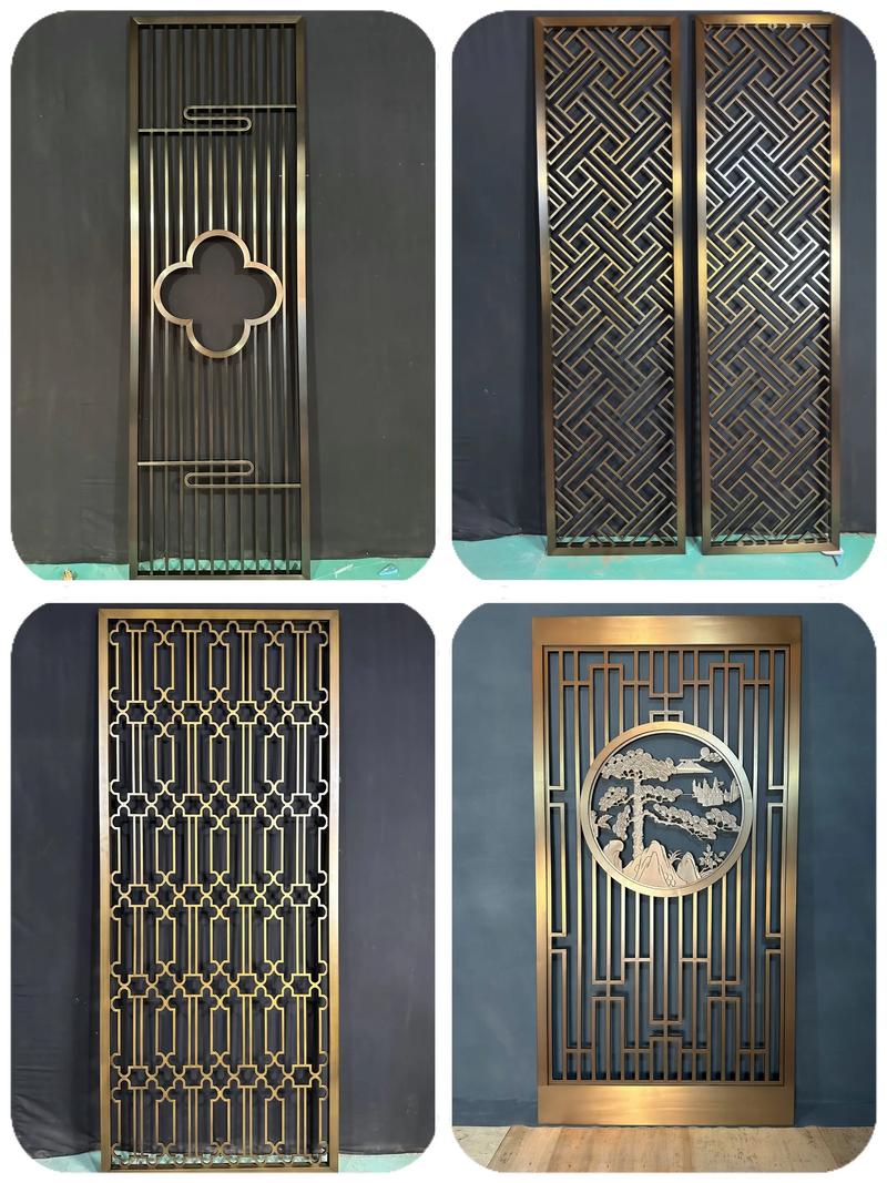 新特不锈钢雕花屏风_铝雕花图片大全_佛山新特金属制品有限公司