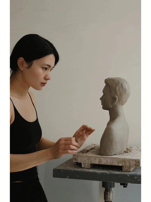 雕刻入门教学_真人写生头像雕塑_圆雕技法头像雕塑