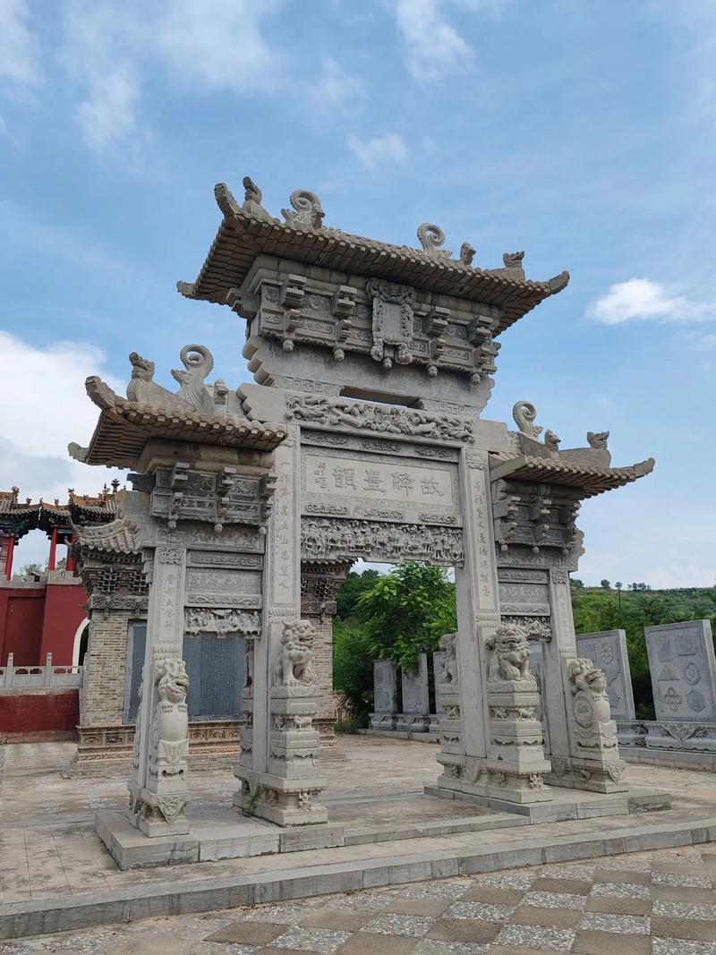 木雕牌匾图片大全_牌楼建筑艺术_牌楼文化历史