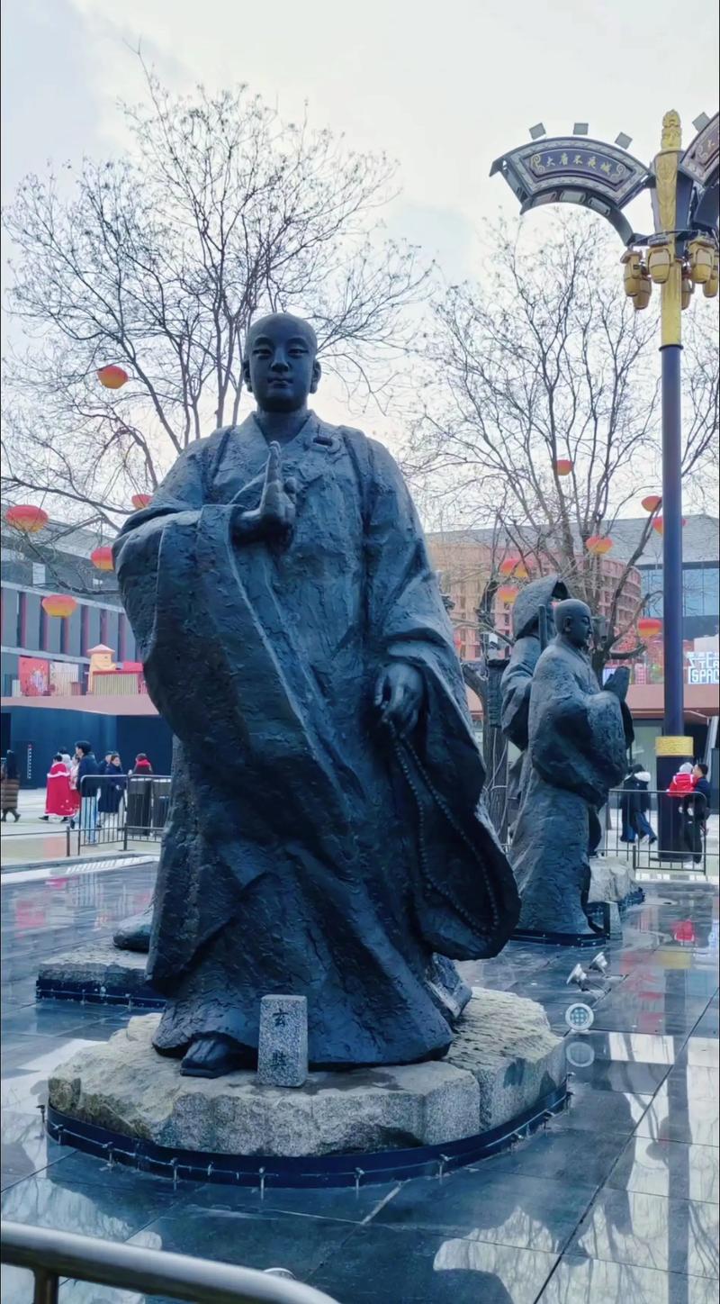 法师僧人雕像定制_雕刻石雕厂家_半身像雕塑定制