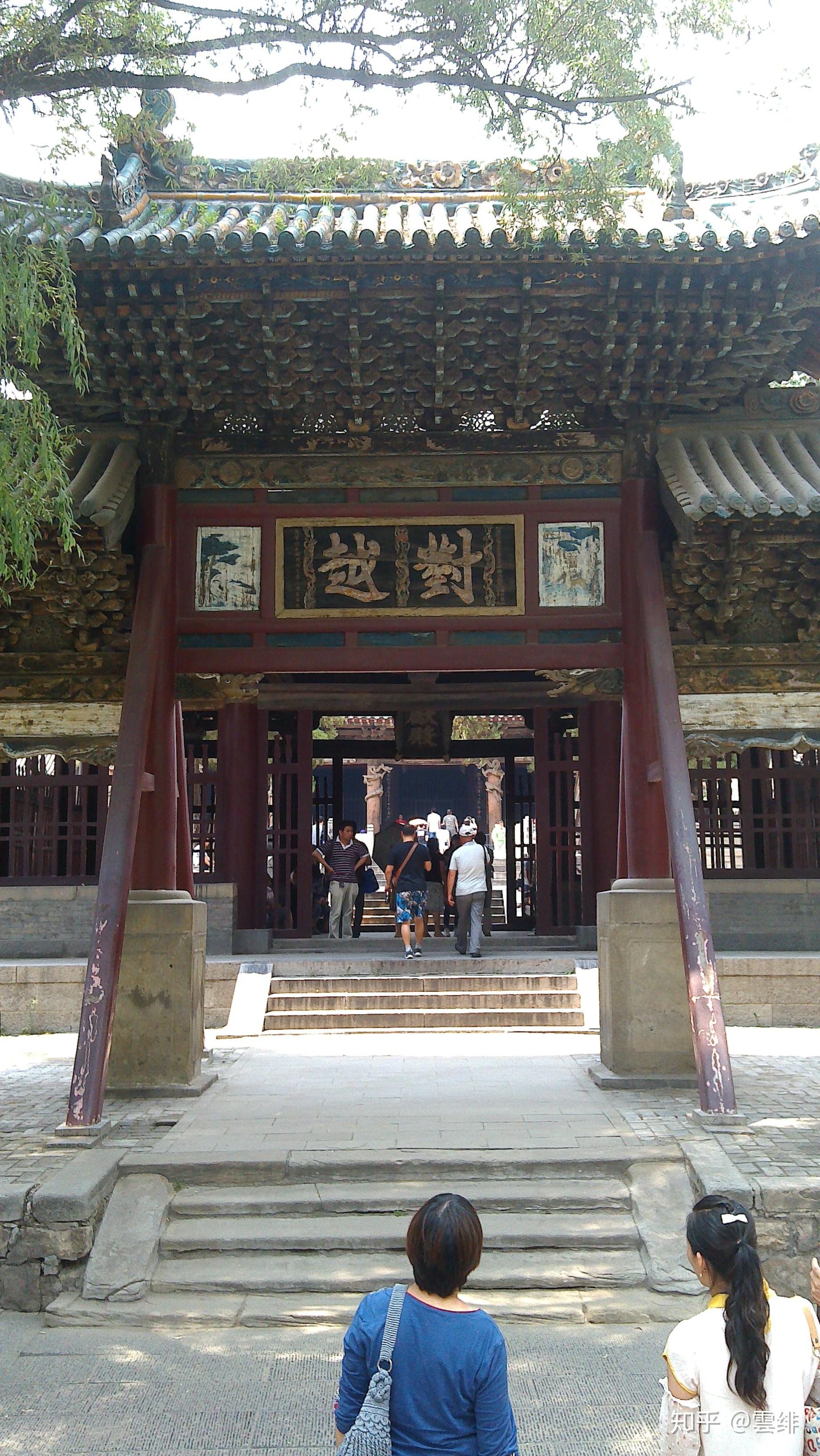 晋祠历史渊源_晋祠圣母殿邑姜_晋祠御笔匾额