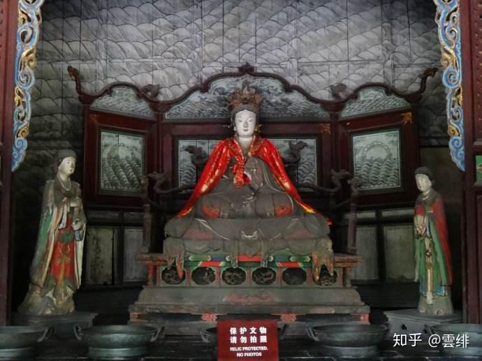 晋祠御笔匾额_晋祠圣母殿邑姜_晋祠历史渊源