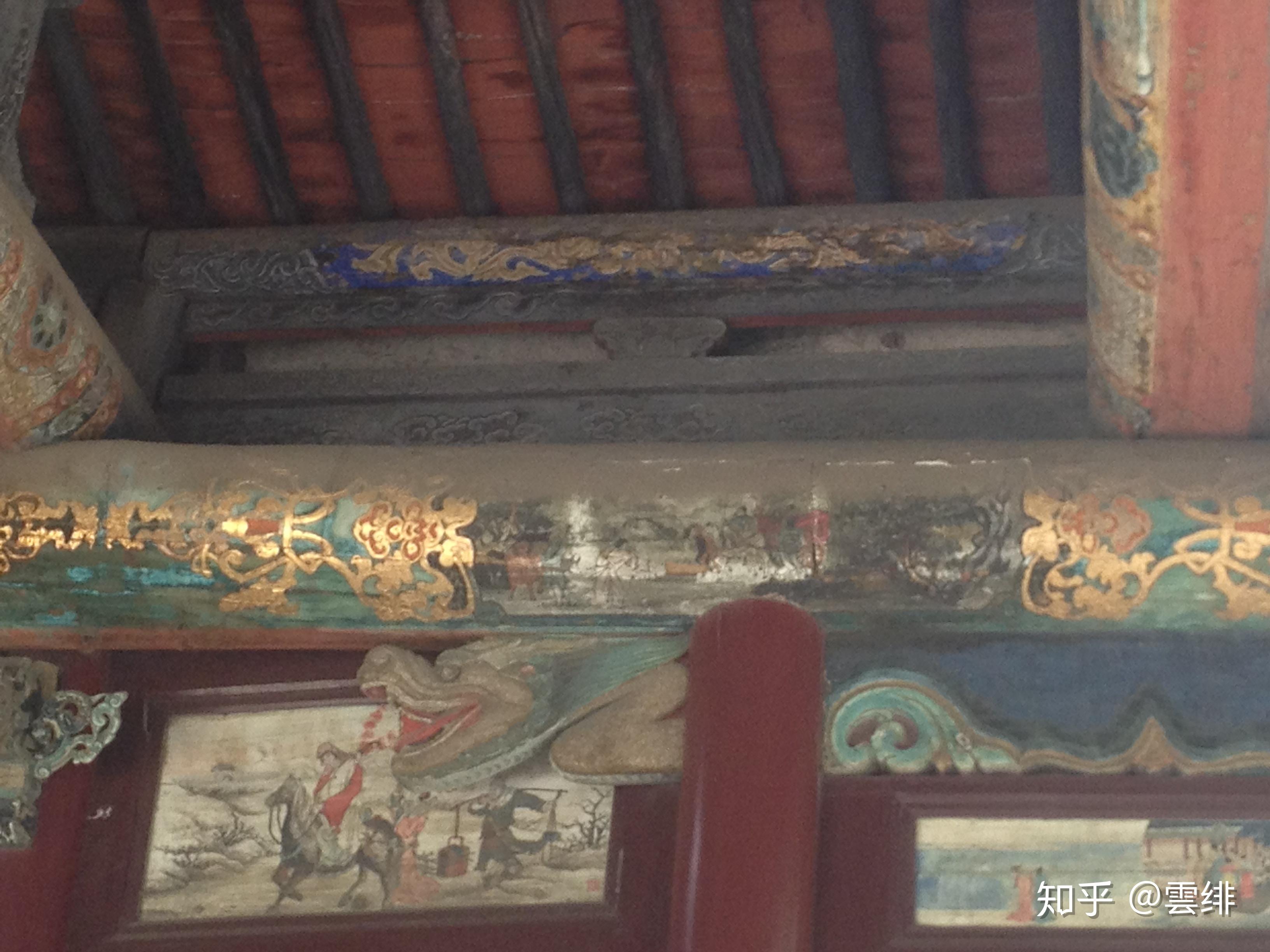 晋祠御笔匾额_晋祠圣母殿邑姜_晋祠历史渊源