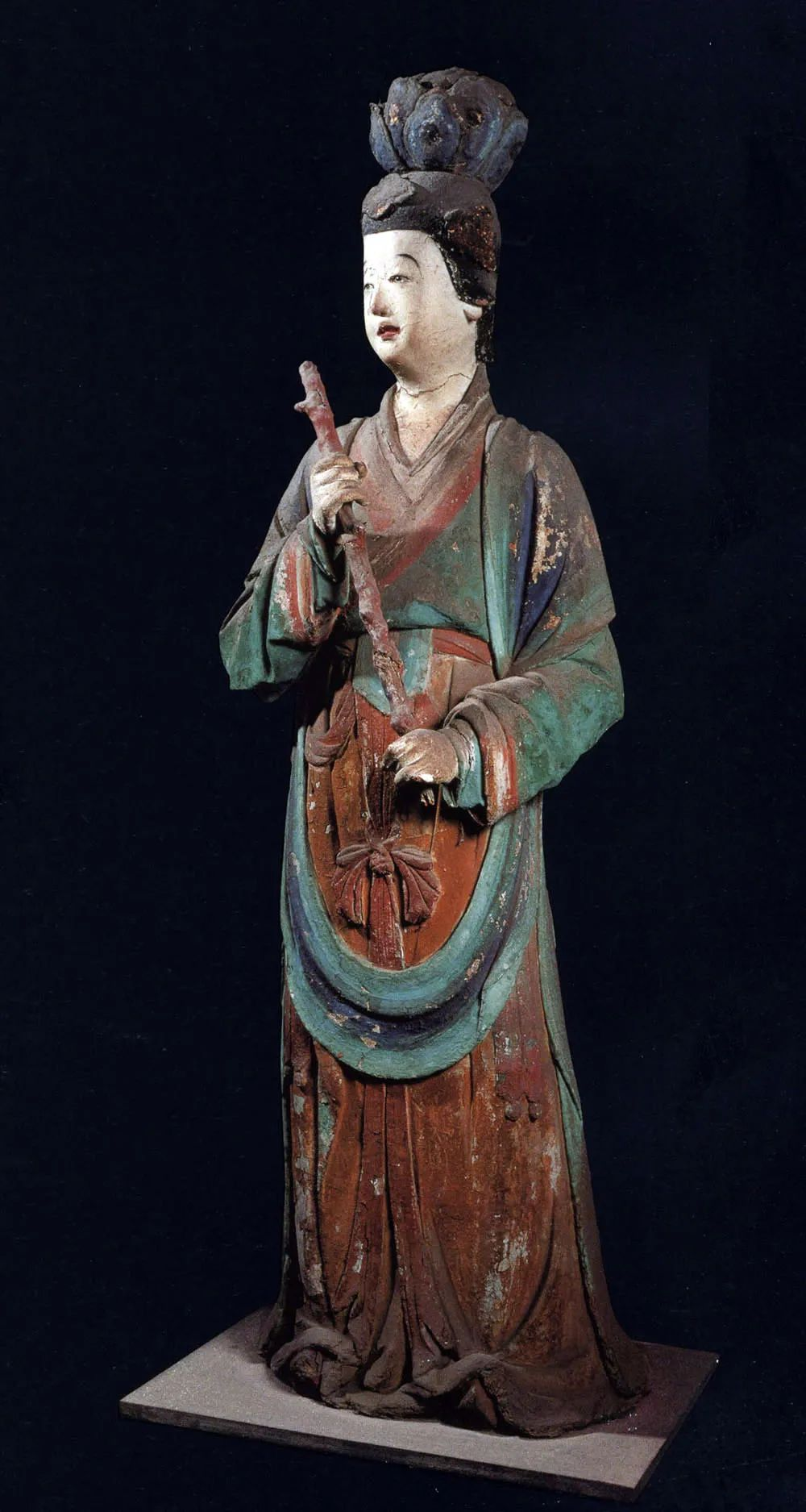 晋祠御笔匾额_晋祠侍女雕塑艺术_晋祠圣母殿宋代侍女像